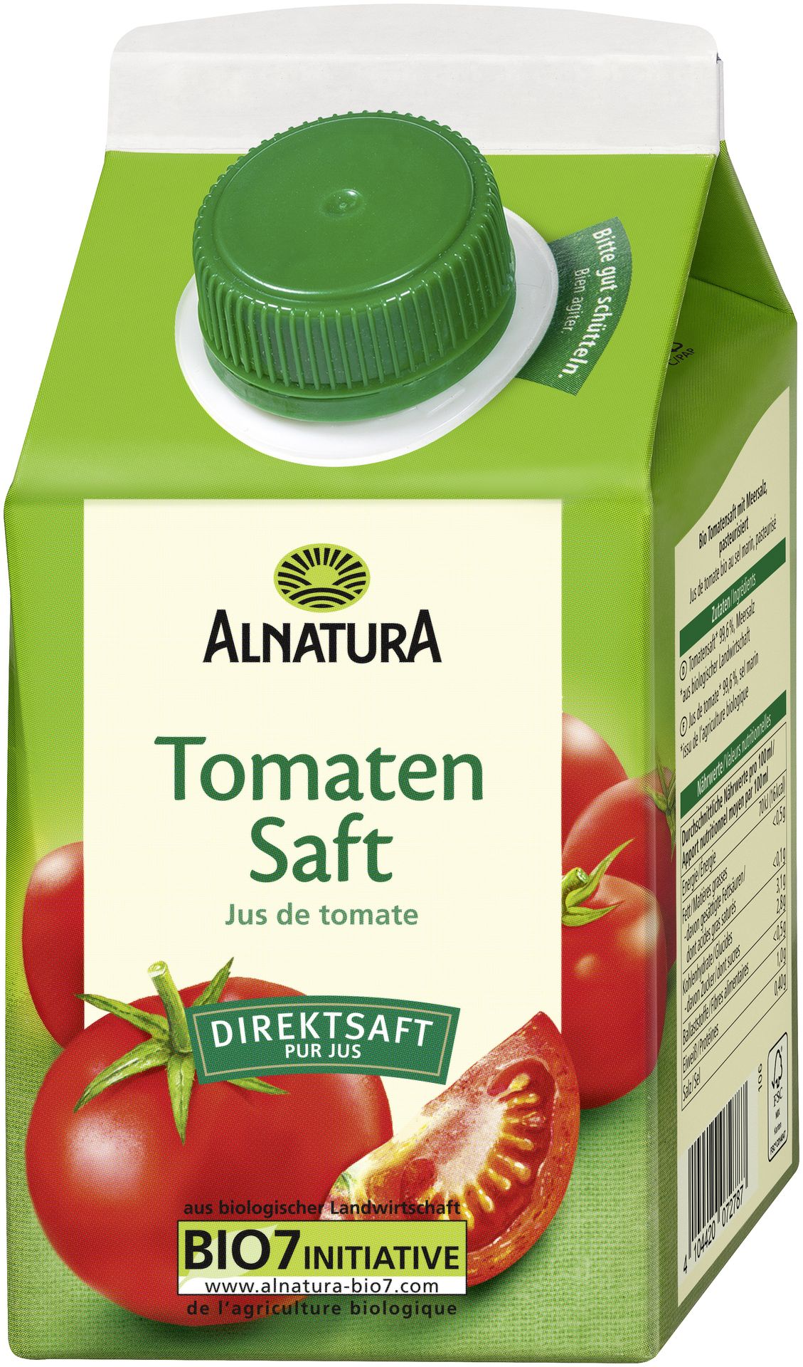 Bio Alnatura Tomatensaft mit Meersalz 0,5l