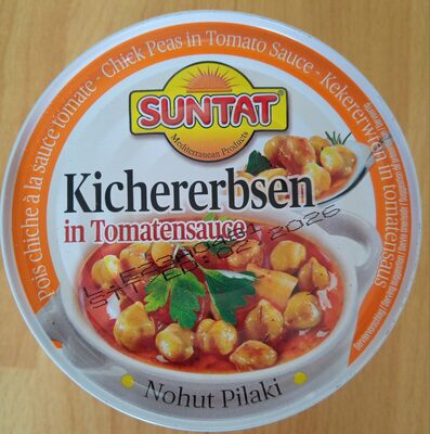 Suntat Kichererbsen in Tomatensoße 400g