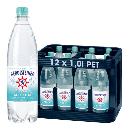 Gerolsteiner medium 12 x 1l MW PET