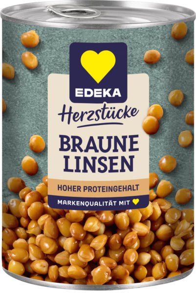 EDEKA Herzstücke Braune Linsen 400g