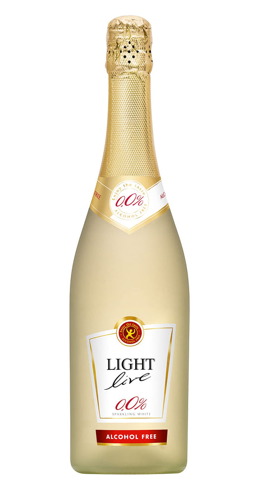 Light Live Sparkling 0,0% weiß alkoholfrei 0,75l