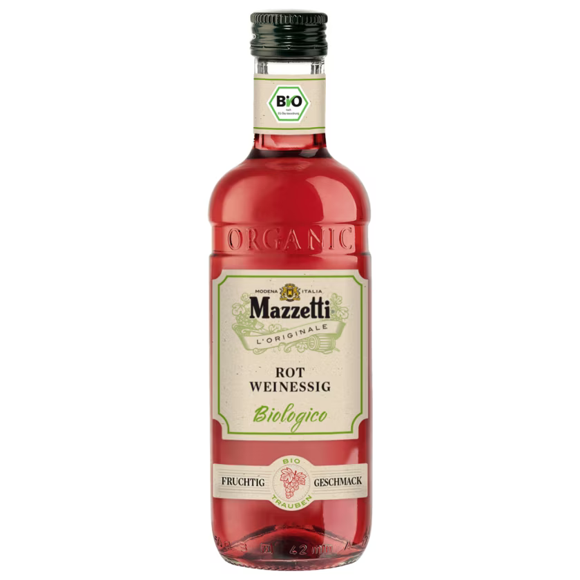 Bio Mazzetti Rotweinessig 0,5l