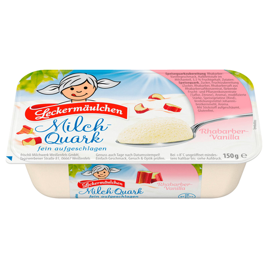 Frischli Leckermäulchen Quark Frühling Rhabarber-Vanille 150g