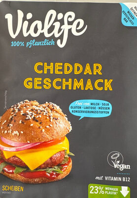 Violife Cheddar Geschmack Scheiben 140g