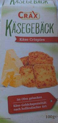 Cräx Käsegebäck Crispies 100g