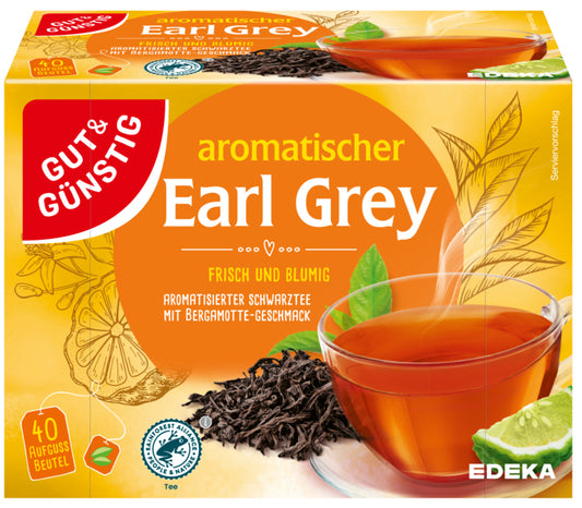 GUT&GÜNSTIG Earl Grey Tee 40ST 70g