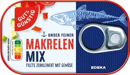 GUT&GÜNSTIG Makrelen-Mix 120g