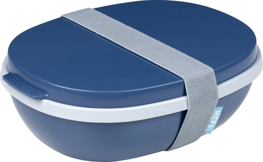 Mepal Lunchbox ellipse duo nordic-denim