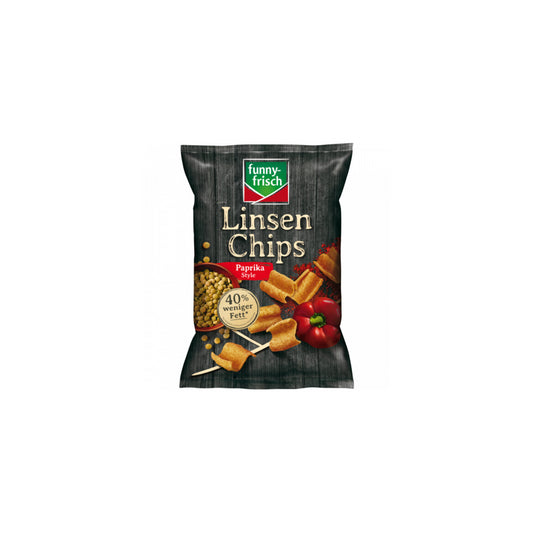 GUT&GÜNSTIG Linsenchips Paprika 90g