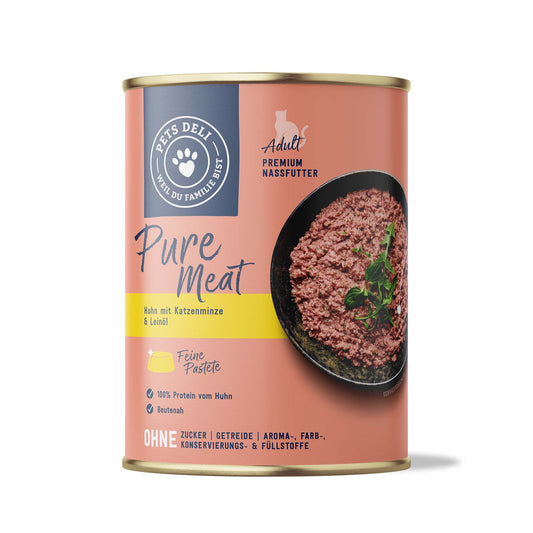 Pets Deli Huhn mit Katzenminze und Leinöl 85g