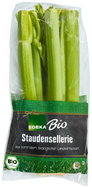 Bio Unsere Heimat Staudensellerie Deutschland Klasse II 400g Banderole