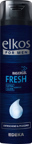 EDEKA elkos for Men Rasiergel fresh 200ml