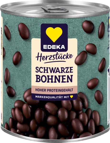 EDEKA Herzstücke Schwarze Bohnen 400g