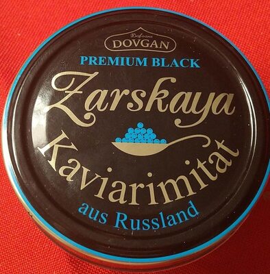 Dovgan Zarskaya Black Kaviarersatz 100g