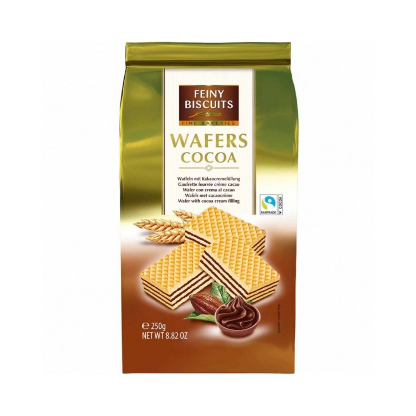 Feiny Biscuits Wafers Cocoa 250g