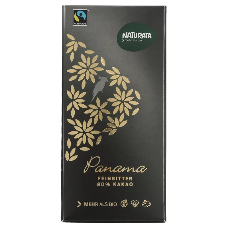 Bio Naturata Edelbitter Schokolade Panama 80% 100g