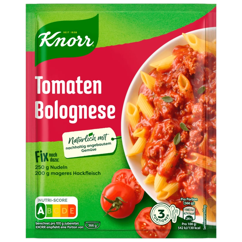 Knorr Fix Tomaten Bolognese 46g