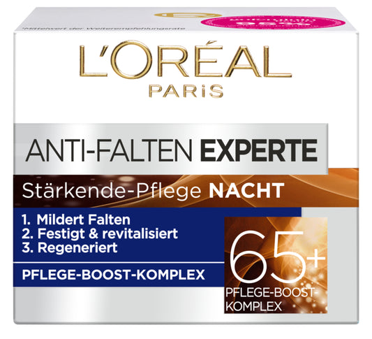 Loreal Anti Falten Expert 65+ Nachtpflege 50ml