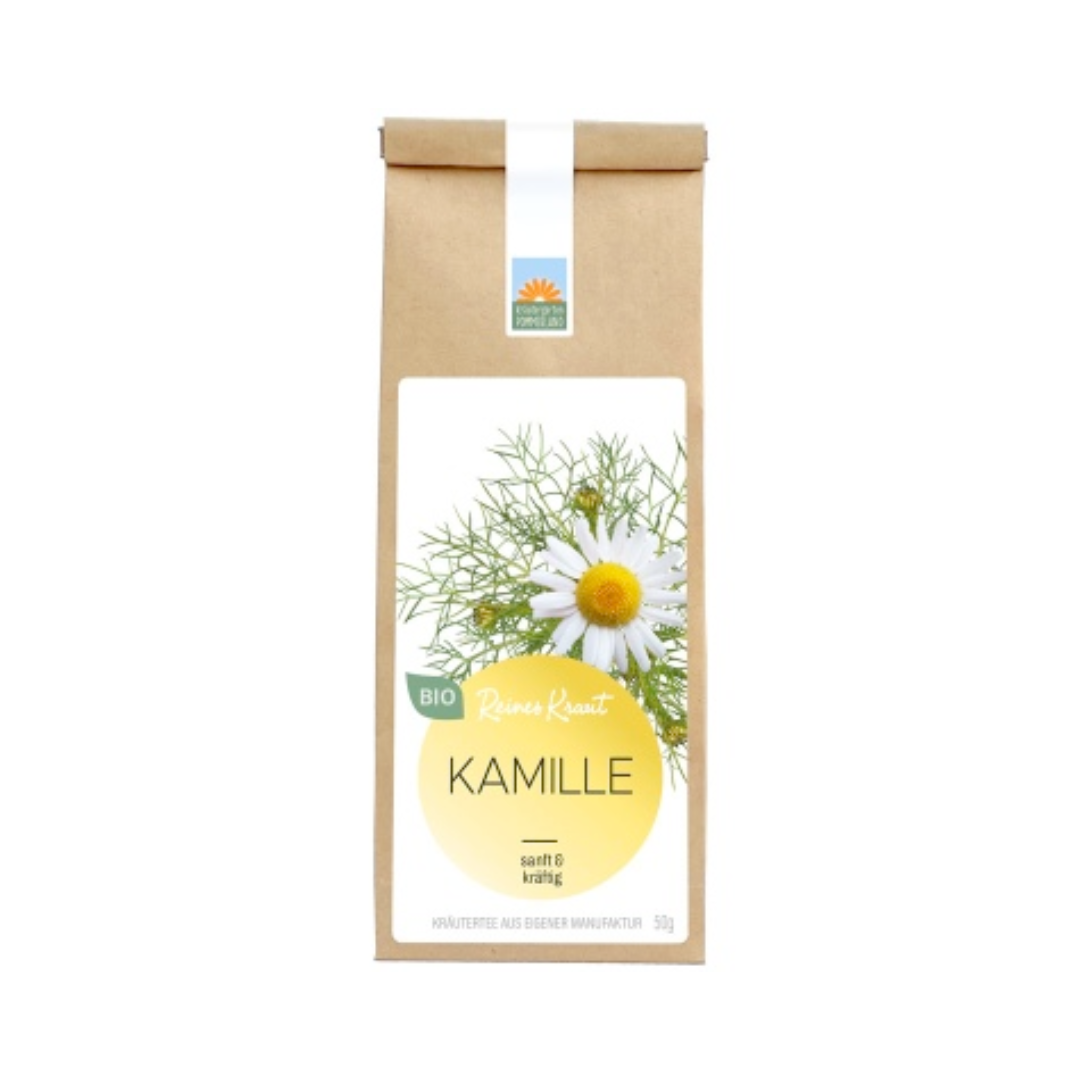 Bio Kräutergarten Pommerland Kamille Kräutertee 50g