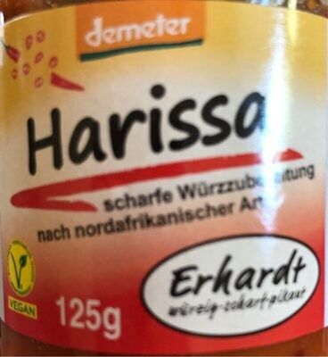 Demeter Erhardt Harissa 125g