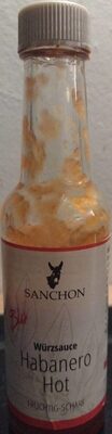 Bio Sanchon Würzsauce Habanero Hot 140ml