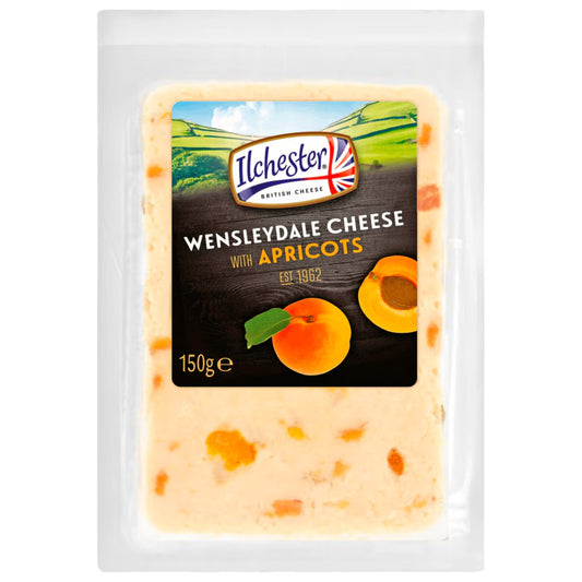 Ilchester Wensleydale Aprikose 35,7% Dreiviertelfettstufe 150g