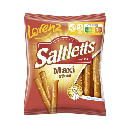 Saltletts Maxi Sticks 125g