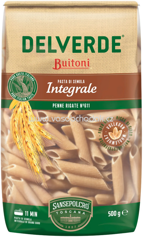 Delverde Classica Integrale Penne Rigate 500g