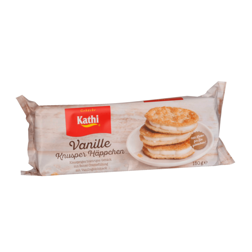 Kathi Vanille Knusper Häppchen 150g