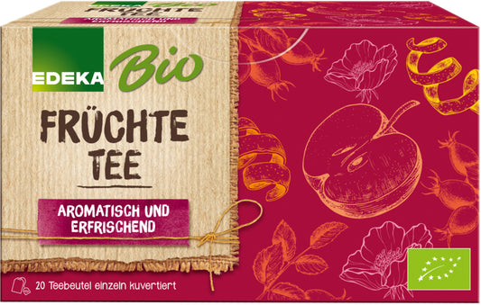 Bio EDEKA Früchte Tee 20x2g