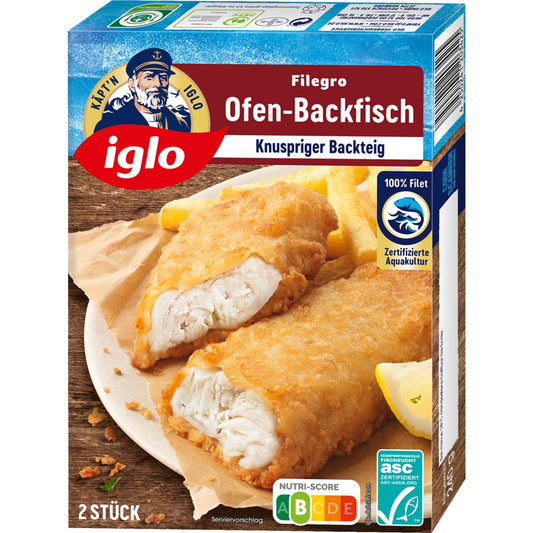 ASC Iglo Filegro Ofen Backfisch 240g