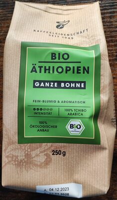 Bio Tchibo Äthiopien ganze Bohne 250g