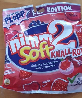 Nimm2 Soft Knallrot 240g