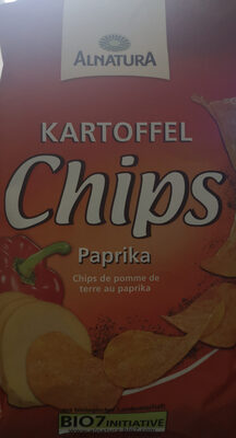 Bio Alnatura Kartoffelchips Paprika 125g