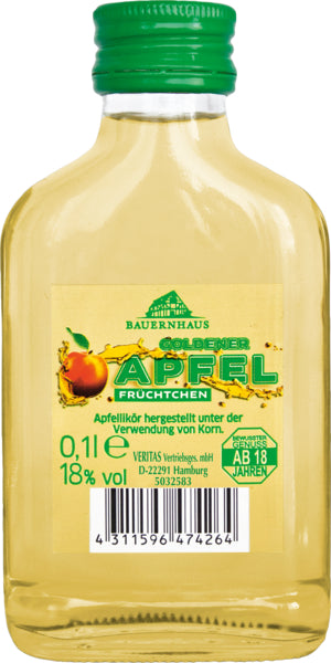 Bauernhaus Apfel mit Korn 18% 0,1l