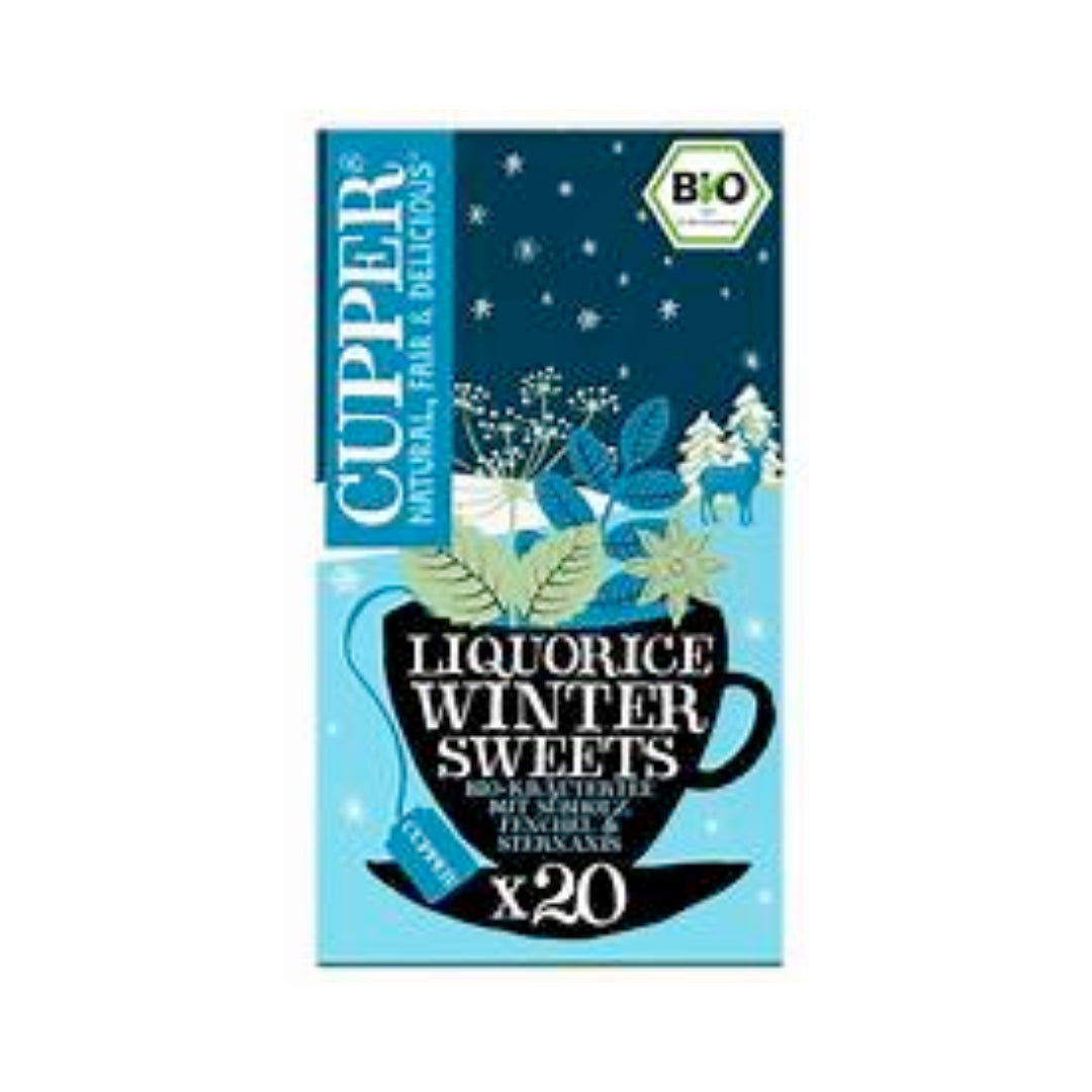 Bio Cupper Liquorice Winter Sweets 20ST 40g