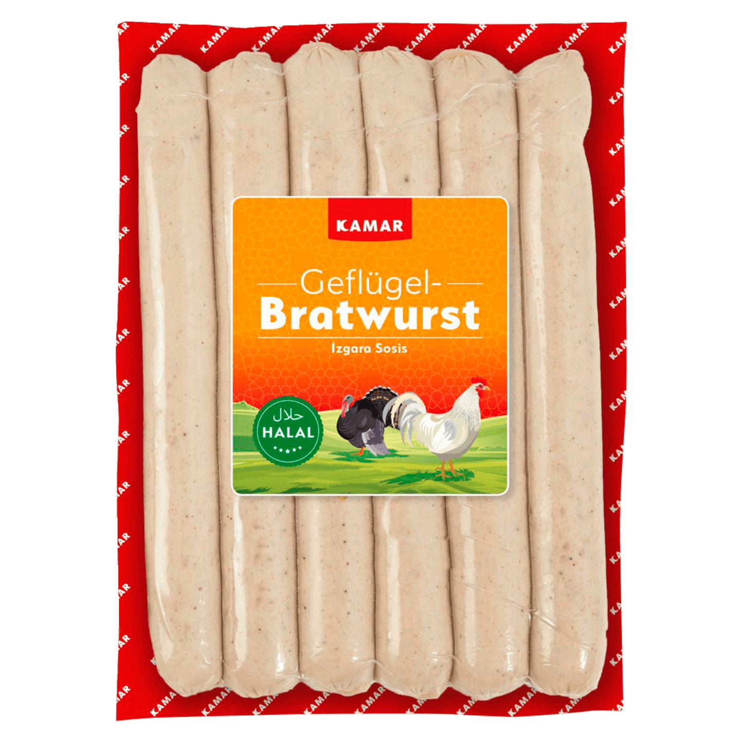 Kamar Geflügelbratwurst 500g