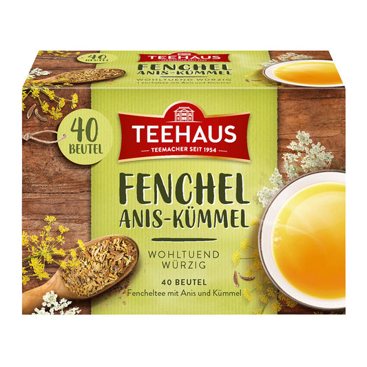 Teehaus Fenchel Anis-Kümmel 40ST 80g