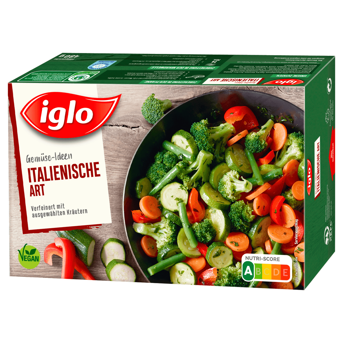 Iglo Gemüse Ideen Italienisch 480g