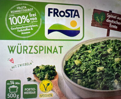 Frosta Würzspinat 500g