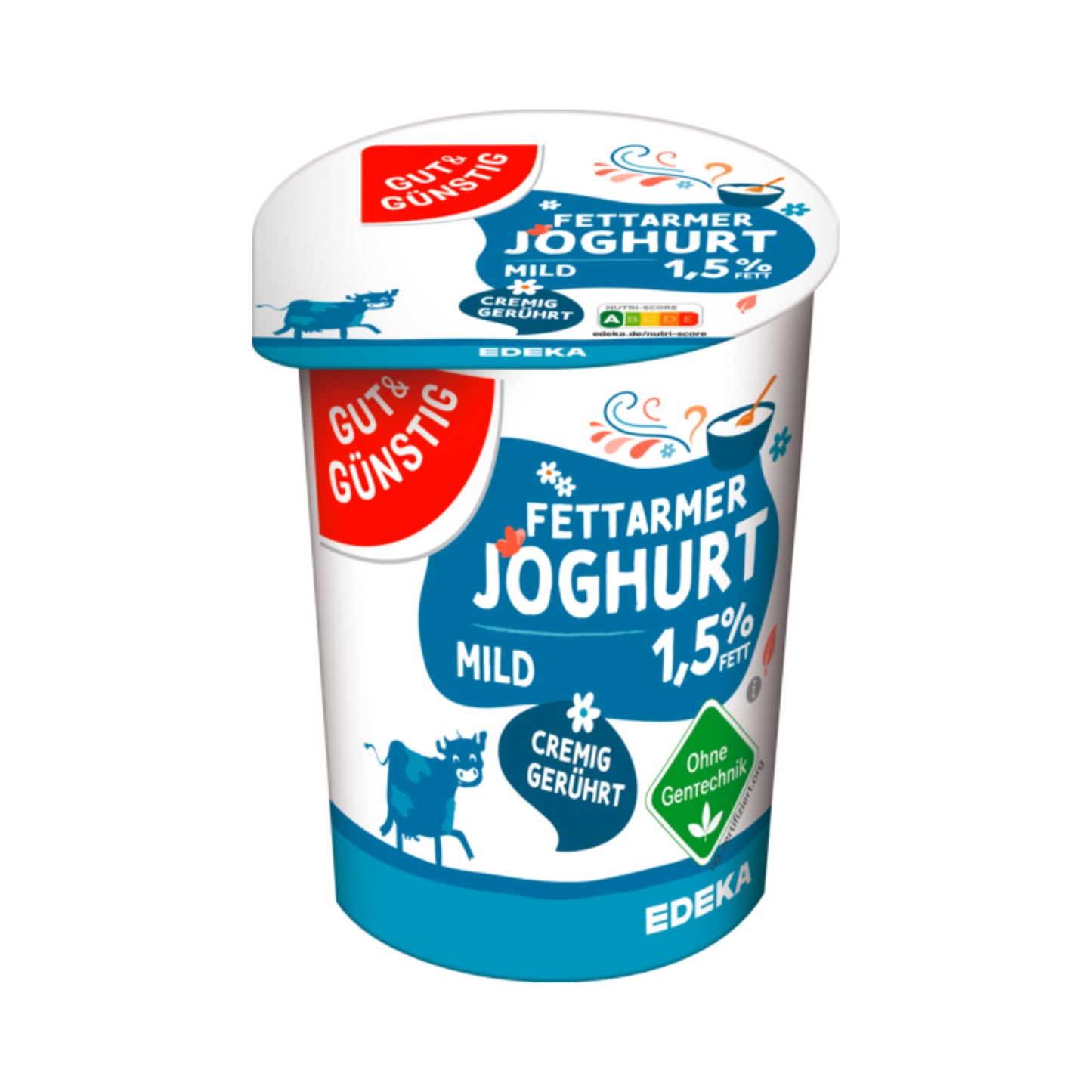 GUT&GÜNSTIG Naturjoghurt 1,5% 500g VLOG