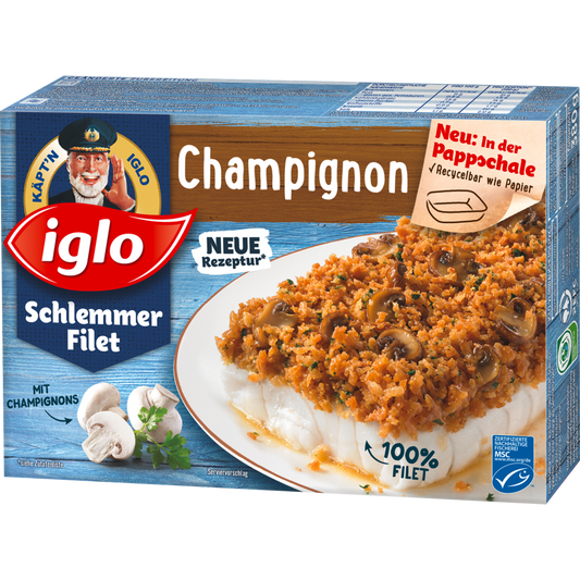 MSC Iglo Schlemmer-Filet Champignons 380g