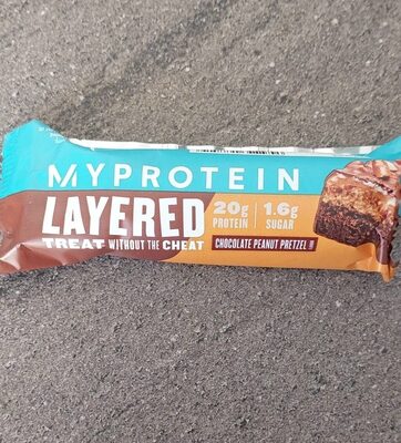 MyProtein Layered Bar Peanut Butter 60g