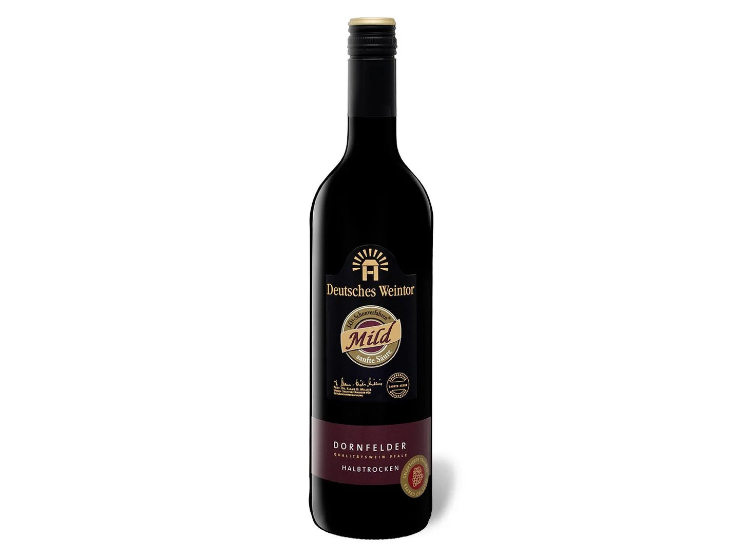 Deutsches Weintor Pfalz Dornfelder QbA mild 0,75l