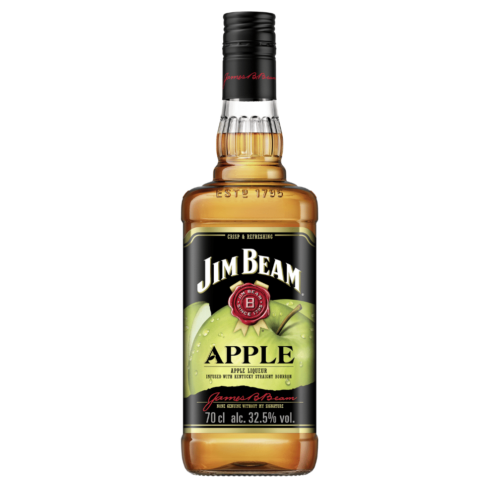 Jim Beam Apple Likör mit Kentucky Straight Bourbon Whiskey 32,5% 0,7l