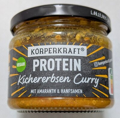 Körperkraft Kichererbsen Curry 280g
