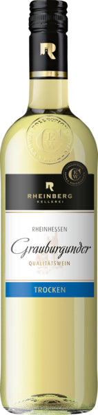 Rheinberg Kellerei Grauburgunder Rheinhessen trocken QbA 0,75l