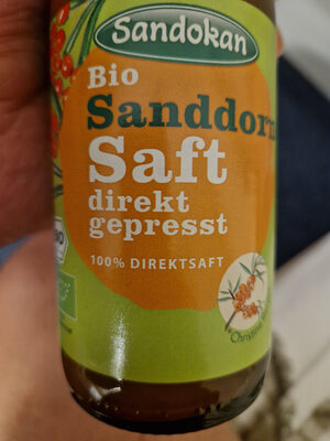 Bio Sandokan Sanddorn-Direktsaft 0,33l EW