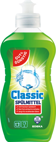 GUT&GÜNSTIG Spülmittel Classic Apfelduft 500ml