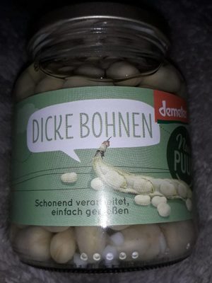Demeter Nur Puur Dicke Bohnen 350g